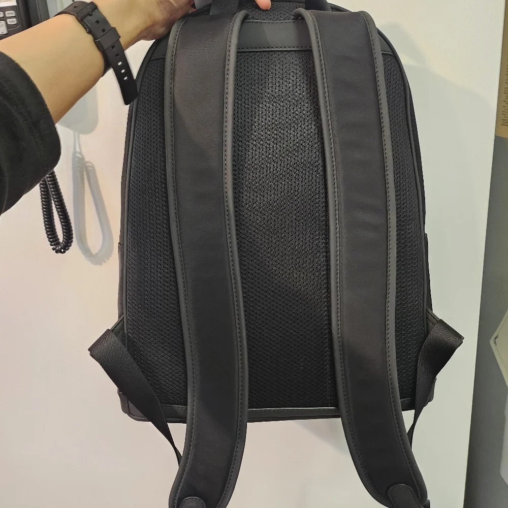 Michael Kors Jet Black Backpack - Picture 2 of 4